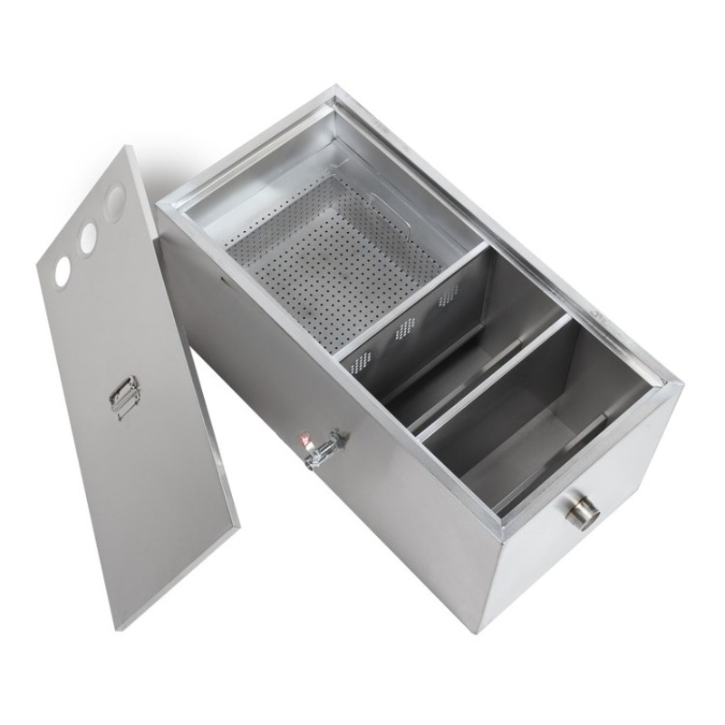 Commercial Kitchen Water Filter - Stainless steel grease trap oil-water separator