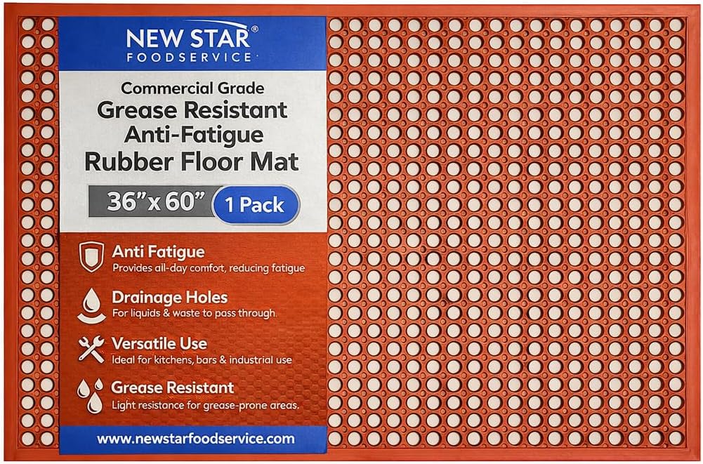 Commercial Kitchen Mats Anti Fatigue - Commercial Grade Anti-Fatigue Rubber Floor Mat,