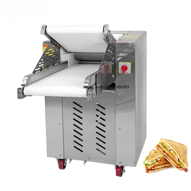 Commercial Kitchen Equipment - Industrial Stainless Steel Dough Sheeter Adjustable