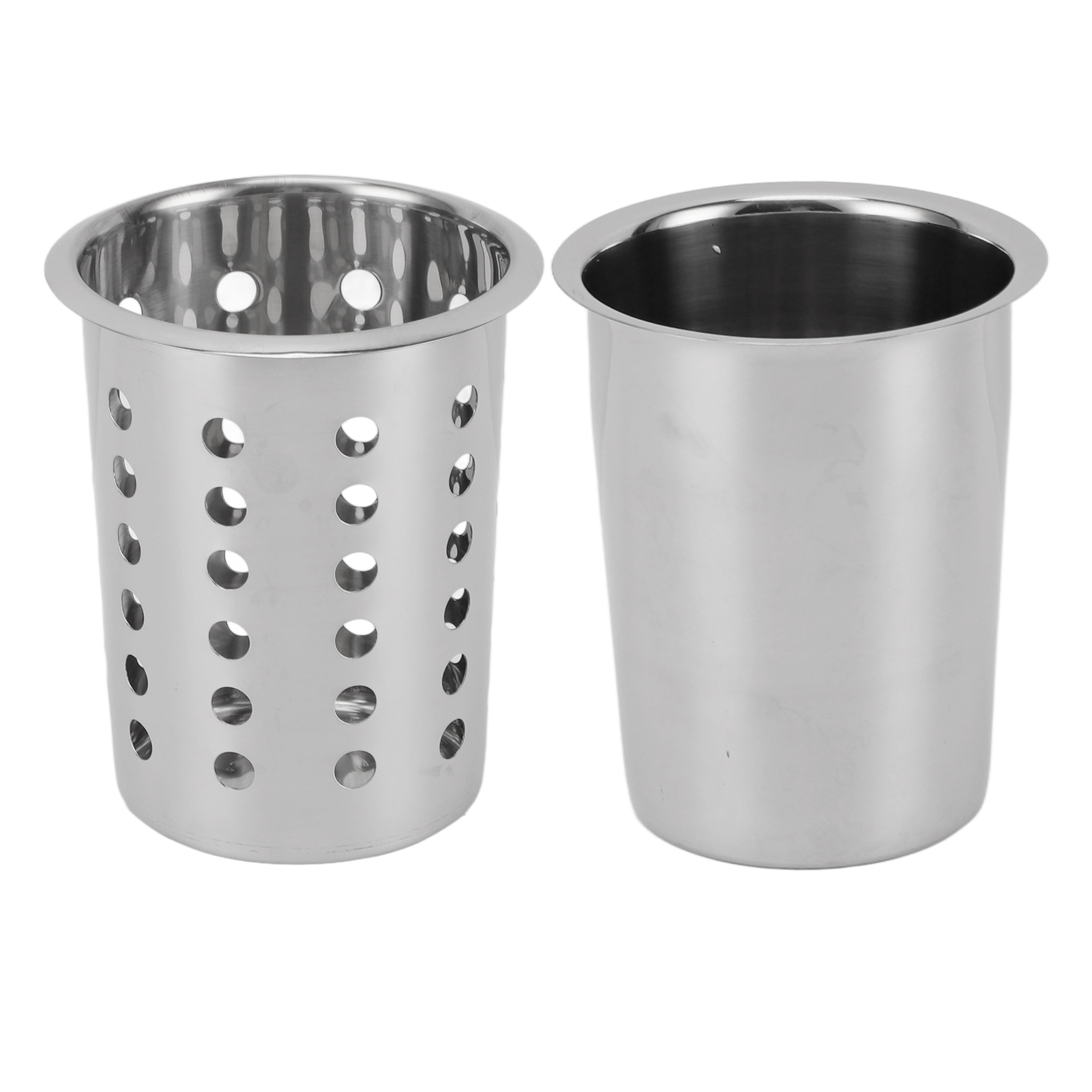 Commercial Kitchen Knife Holder - Stainless Steel Utensil Holder Large Capacity