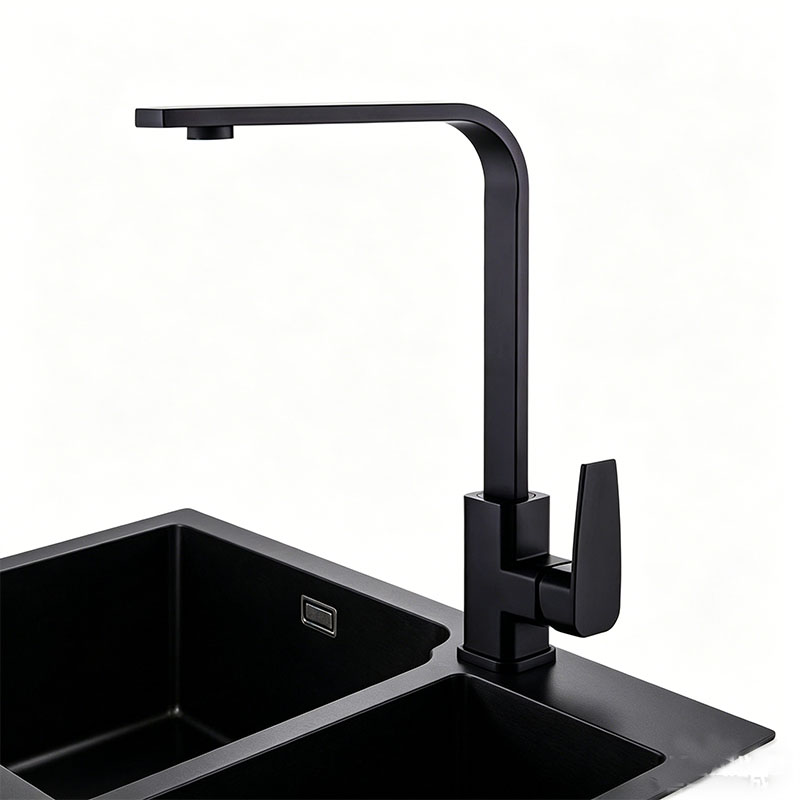 Commercial Kitchen Water Filter - 360° Rotatable Kitchen Sink Faucet, Modern