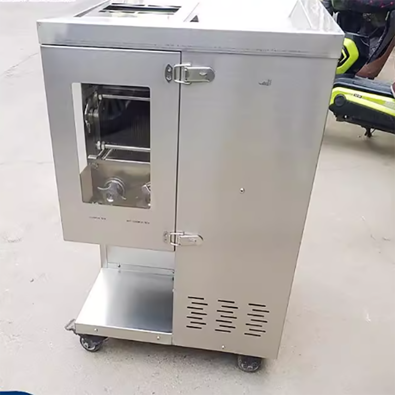 Meat Slicer Machine - Electric Restaurant Use Food Chicken Breast