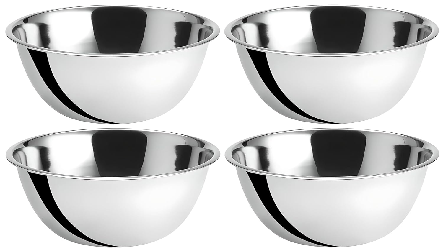 Commercial Kitchen Images - Stainless Steel Mixing Bowls 8 Quart