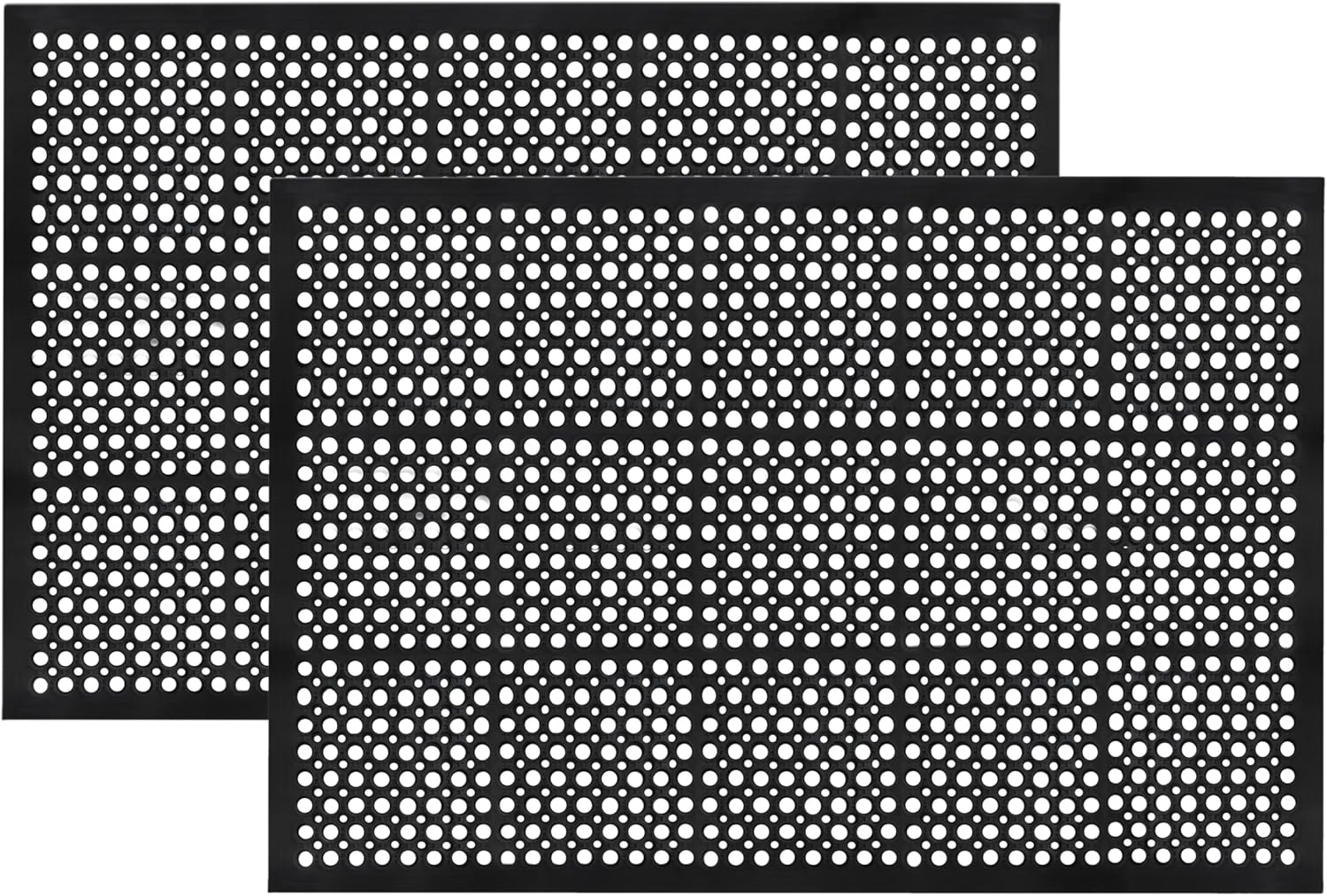 2-Pack Anti-Fatigue Rubber Flo - Commercial Kitchen Mats Anti Fatigue のレビューと価格