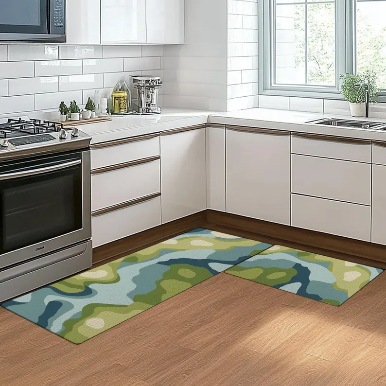 Moss Green Kitchen Mat Anti-Fa - Commercial Kitchen Mats Anti Fatigue のレビューと価格