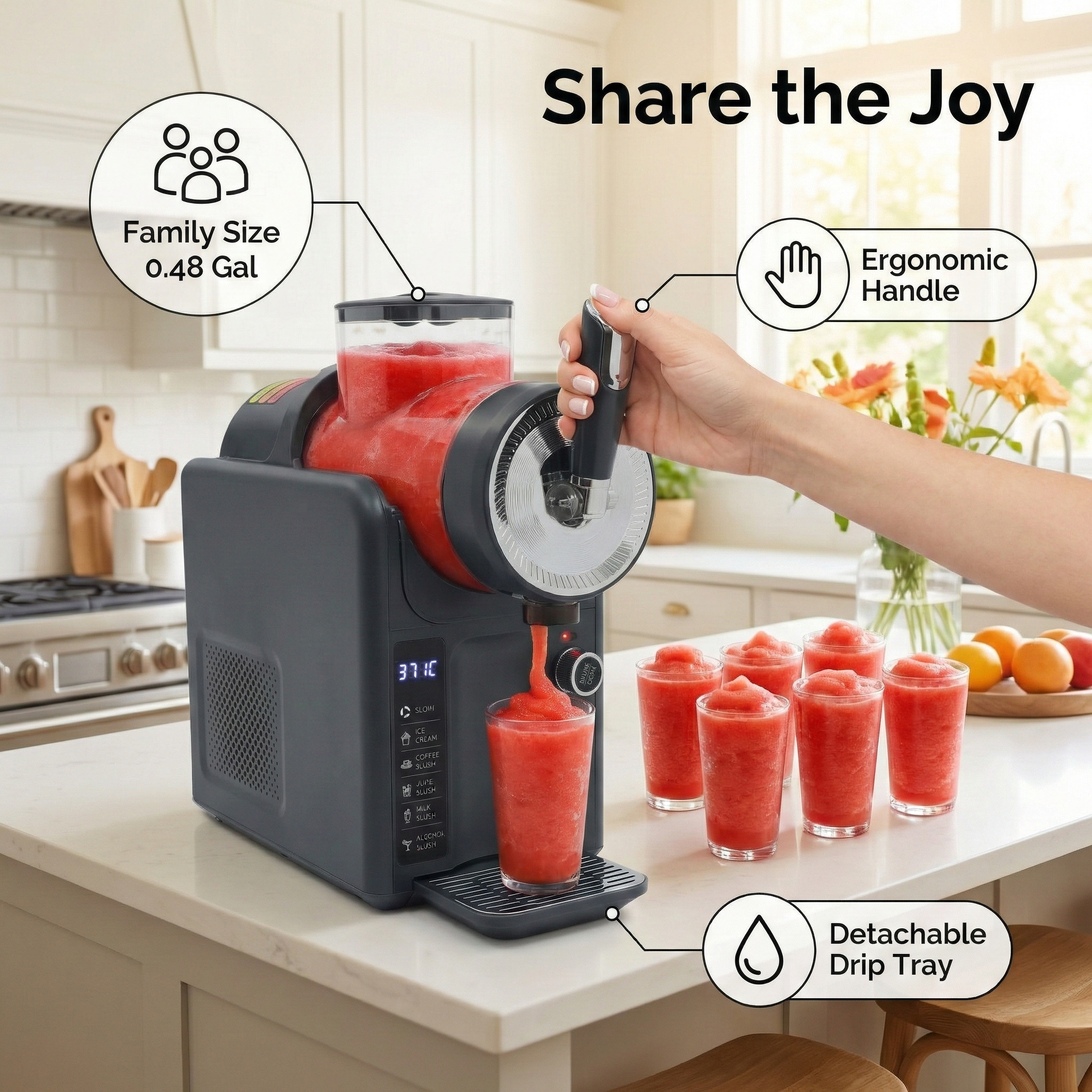 Commercial Slushy Machine Coun - Slushy Machine のレビューと価格
