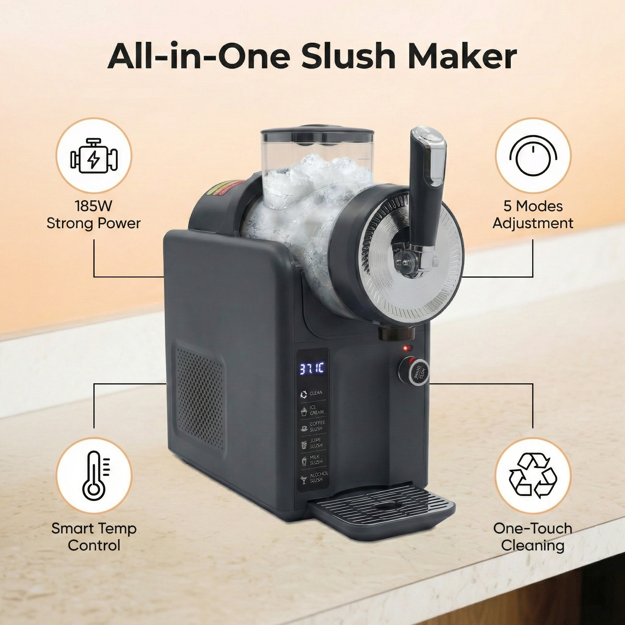Commercial Slushy Machine Coun - Slushy Machine のレビューと価格