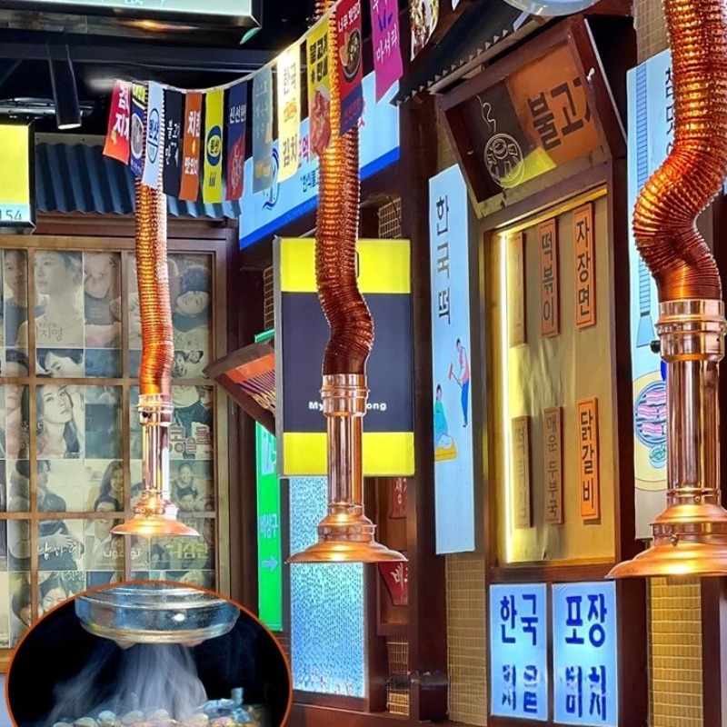 ‌Korean BBQ Exhaust Pipe - Hea - Commercial Kitchen Ventilation System のレビューと価格