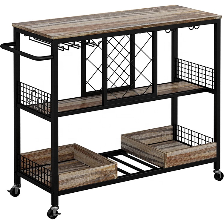 Wine Rack Table, Industrial Ba - Commercial Kitchen On Wheels のレビューと価格