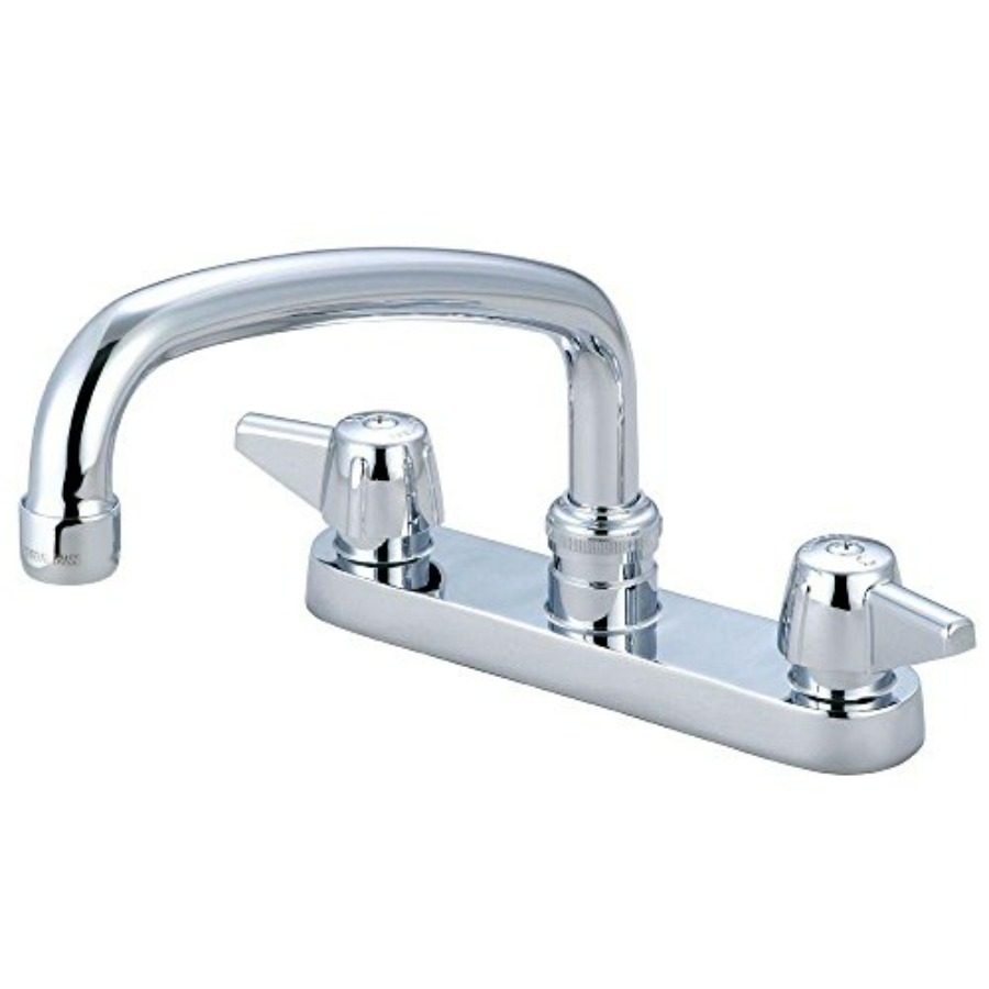 Two Handle 6 Installation Cast - Commercial Quality Kitchen Faucet のレビューと価格
