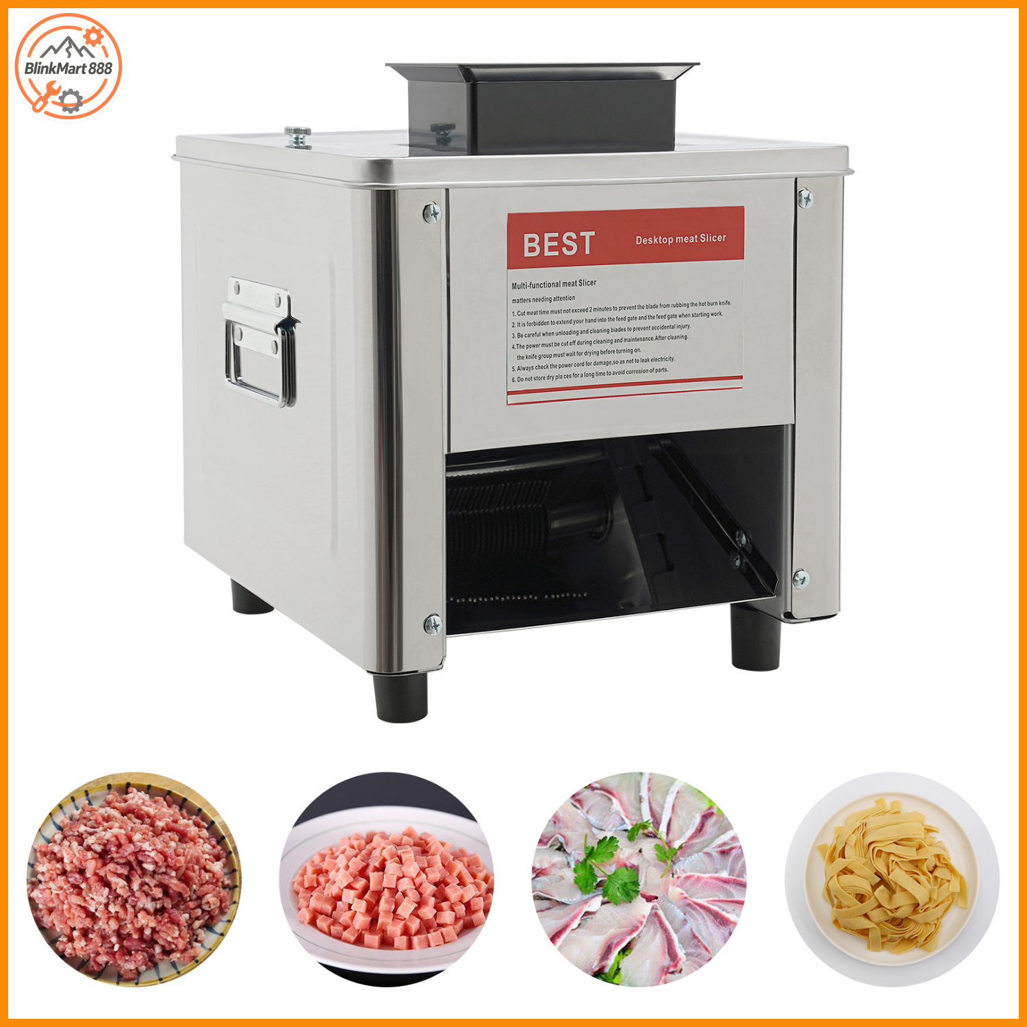 Home Meat Slicer| 2.5mm/10mm B - Meat Slicer Machine のレビューと価格