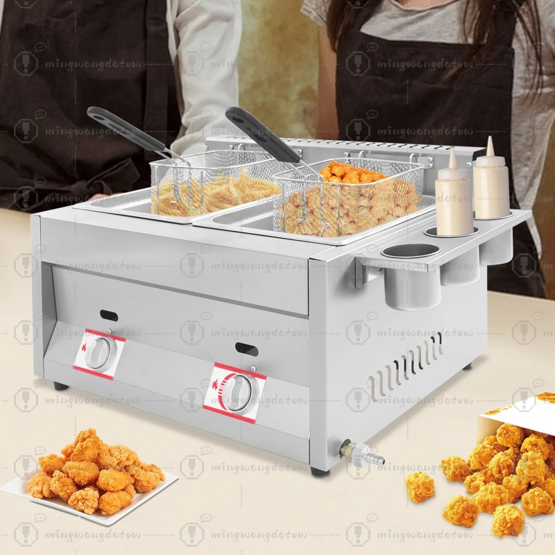NEW Commercial Gas Deep Fryer  - Commercial Kitchen Cooking のレビューと価格