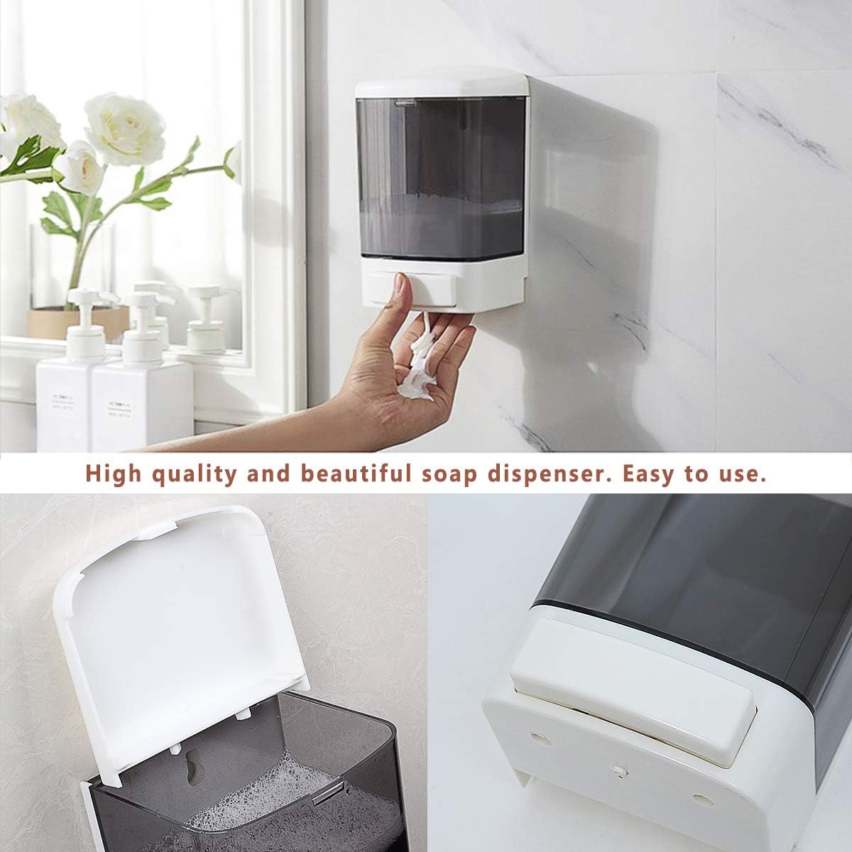 Manual Soap Dispenser 33.8oz W - Commercial Kitchen Images のレビューと価格