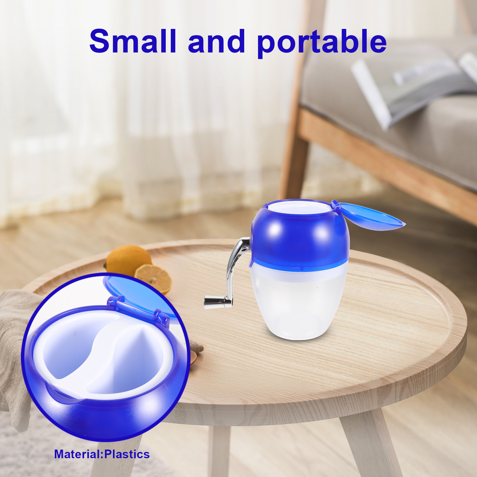 Plastic Manual Ice Shaver Port - Slushy Machine のレビューと価格