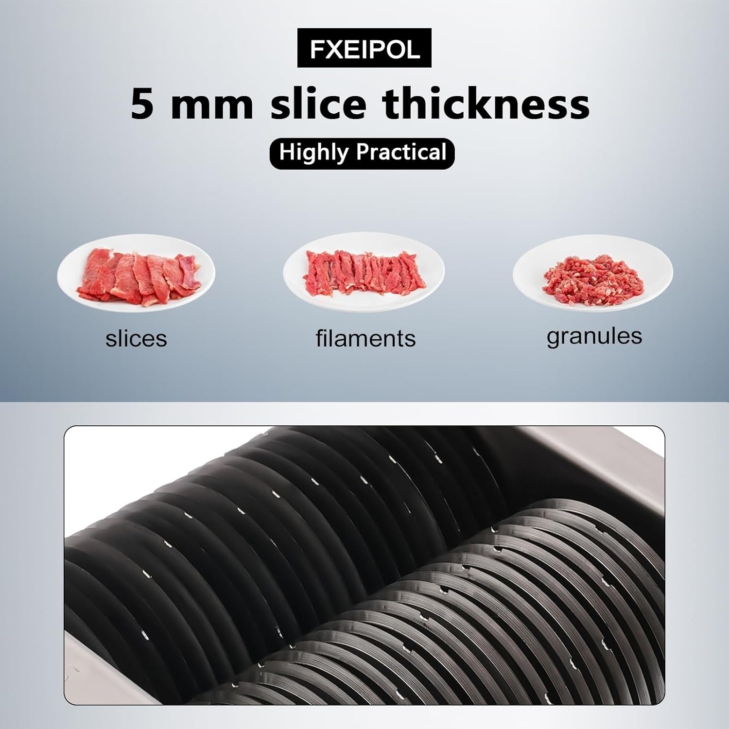 Meat Cutter Blade Machine, 5MM - Meat Slicer Machine のレビューと価格