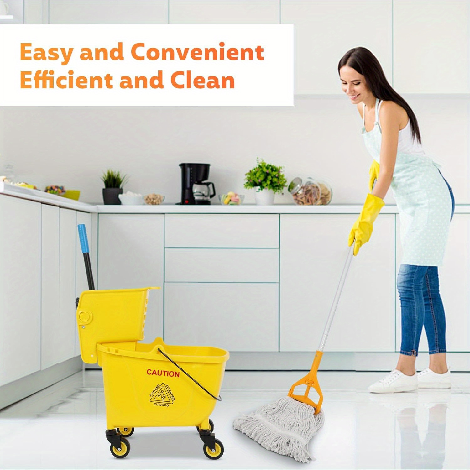 Dollate Commercial Mop and Buc - Commercial Kitchen On Wheels のレビューと価格