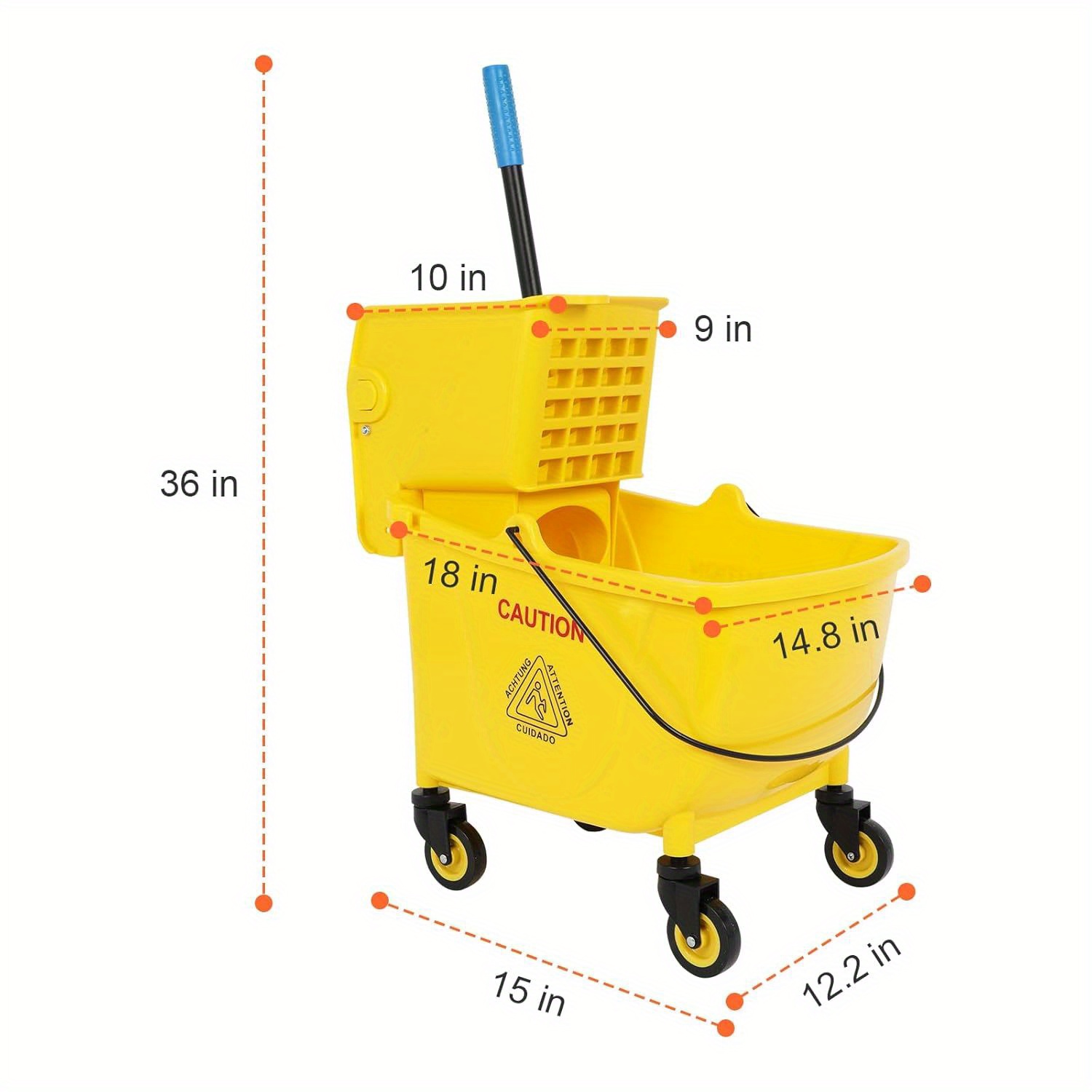Dollate Commercial Mop and Buc - Commercial Kitchen On Wheels のレビューと価格