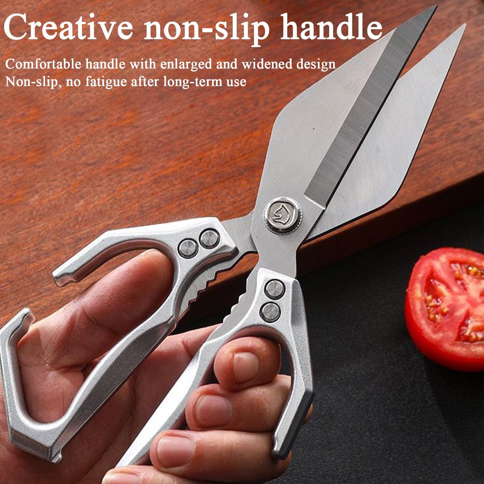 Stainless Steel Kitchen Shears - Commercial Kitchen Equipment のレビューと価格