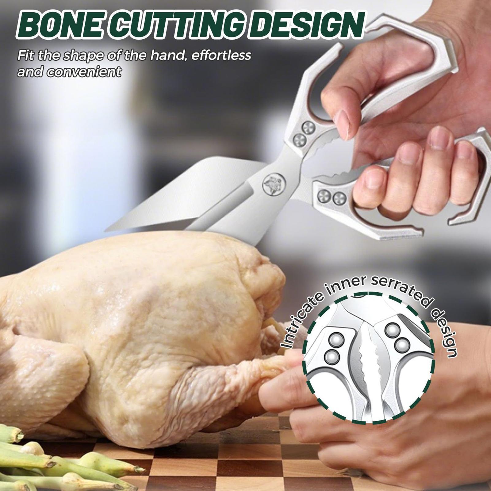 Stainless Steel Kitchen Shears - Commercial Kitchen Equipment のレビューと価格