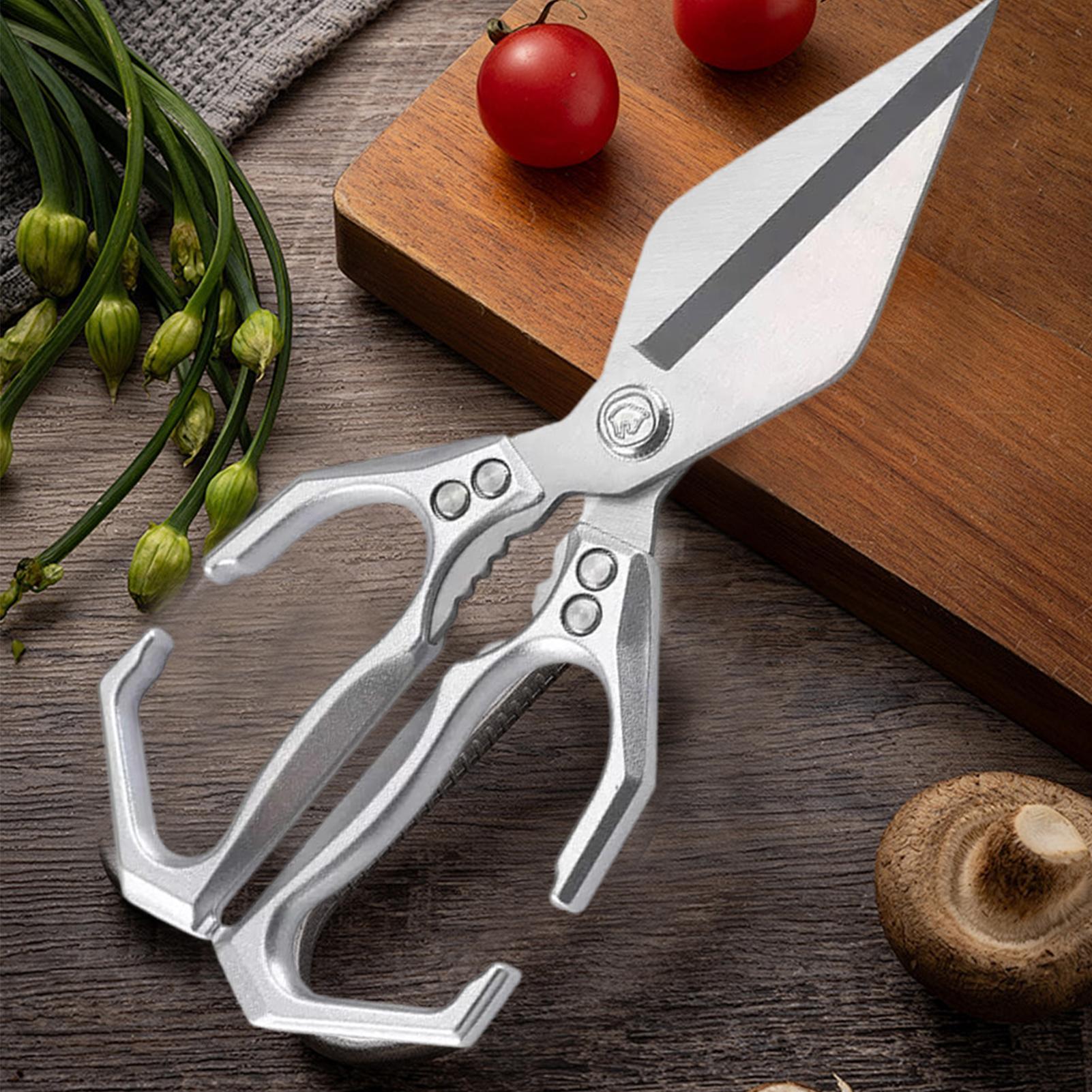 Stainless Steel Kitchen Shears - Commercial Kitchen Equipment のレビューと価格