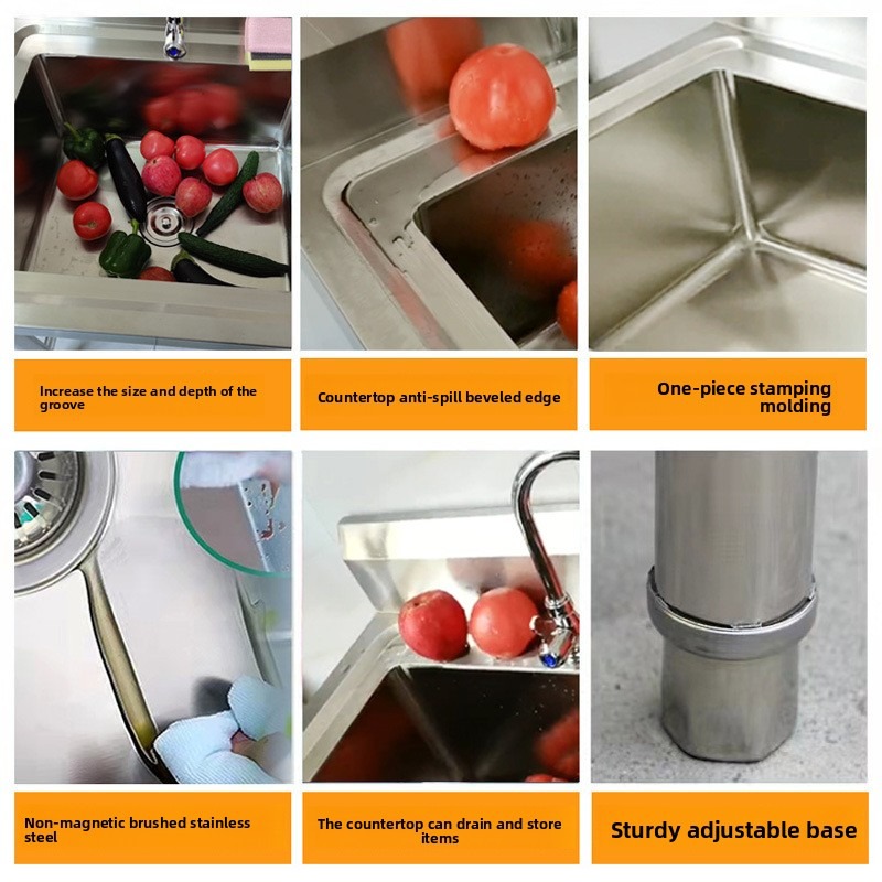 Premium Stainless Steel Kitche - Commercial Quality Kitchen Faucet のレビューと価格