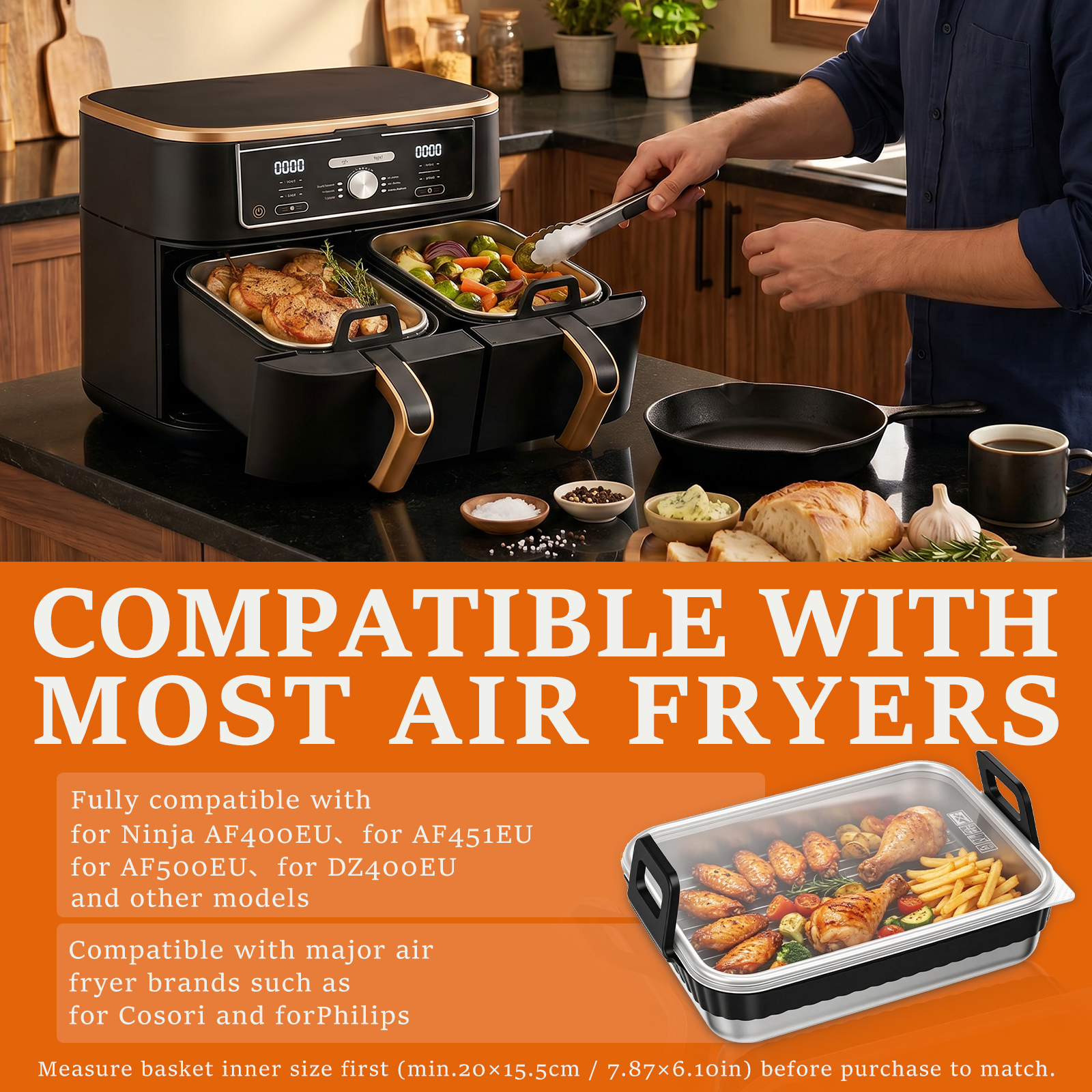 Stainless Steel Baking Pan wit - Commercial Kitchen Cooking のレビューと価格