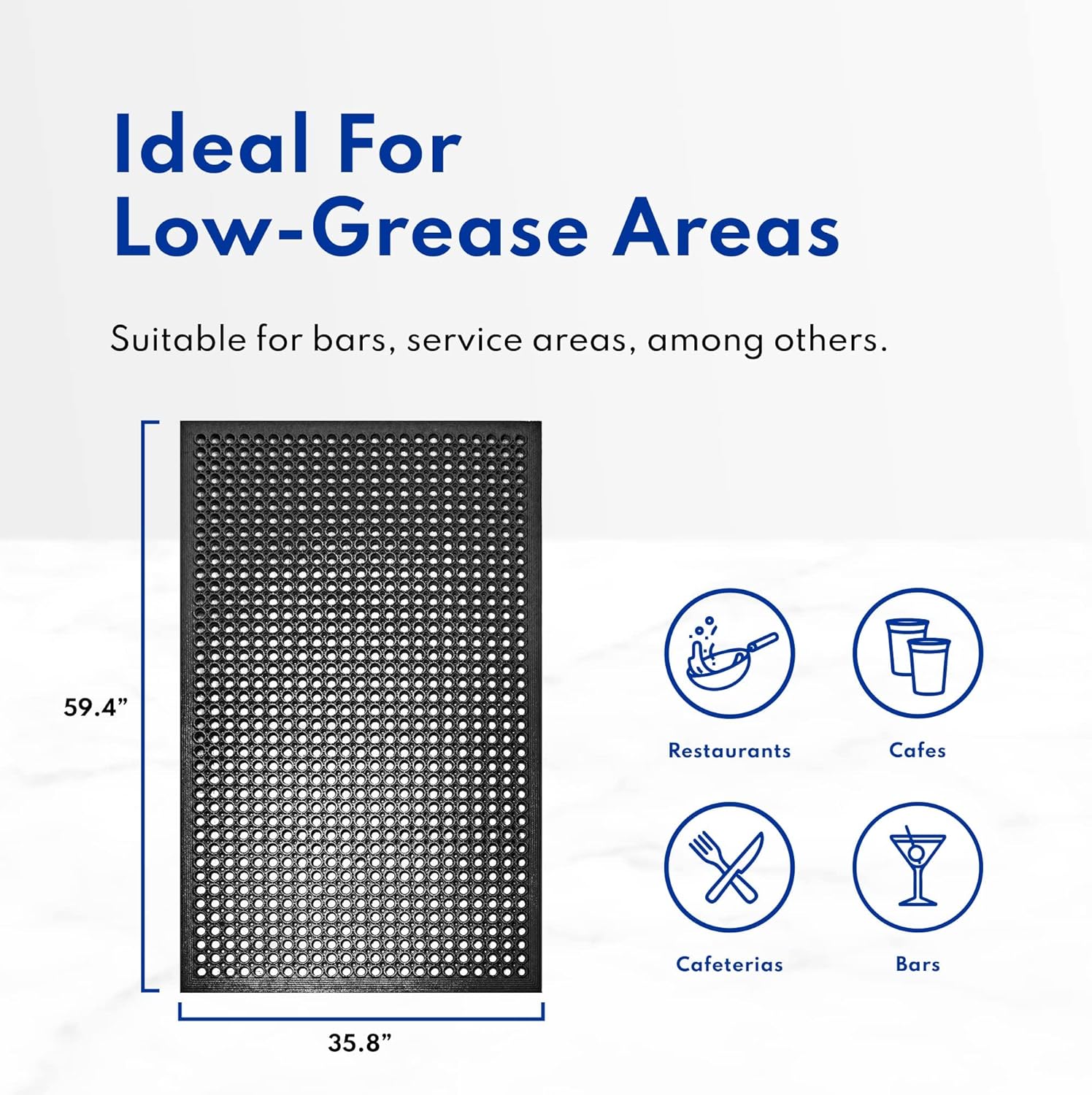 Commercial Grade Anti-Fatigue  - Commercial Kitchen Mats Anti Fatigue のレビューと価格
