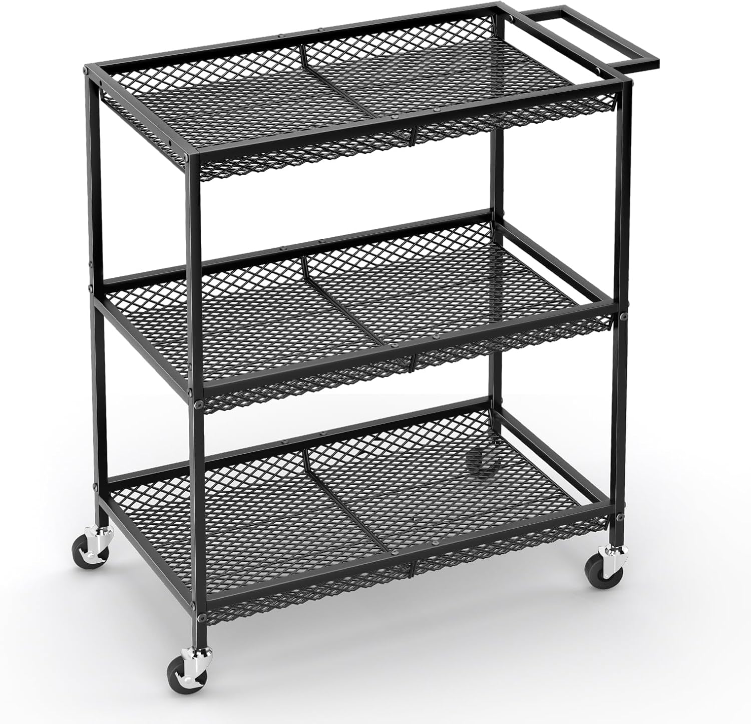3 Tier Rolling Utility Kitchen - Commercial Kitchen On Wheels のレビューと価格