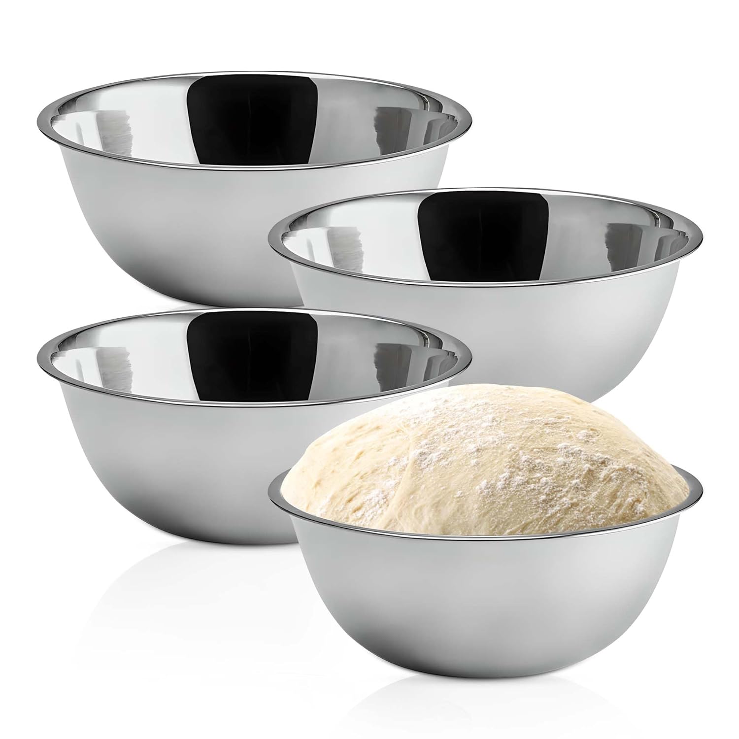 5 Quart Stainless Steel Mixing - Commercial Kitchen Images のレビューと価格