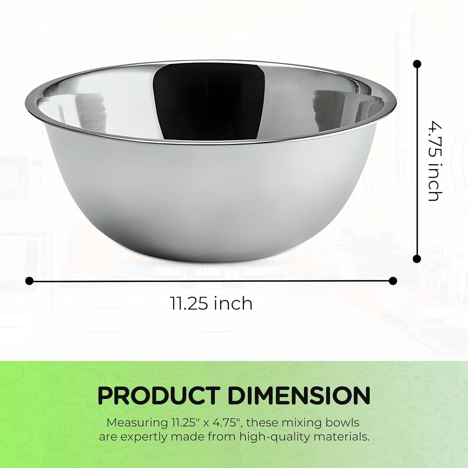 5 Quart Stainless Steel Mixing - Commercial Kitchen Images のレビューと価格