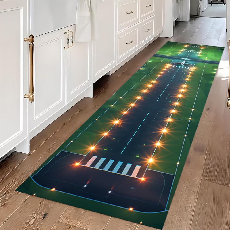 Airport Runway Runner Rug Intr - Commercial Kitchen Interior Design のレビューと価格