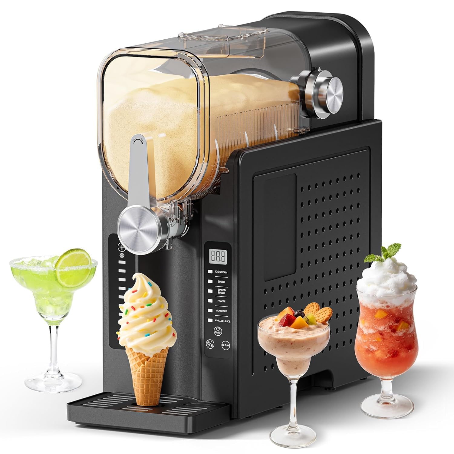 Slushie Machine, No Ice Needed - Slushy Machine のレビューと価格