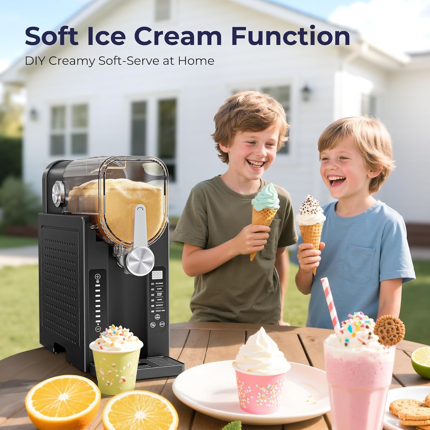 Slushie Machine, No Ice Needed - Slushy Machine のレビューと価格