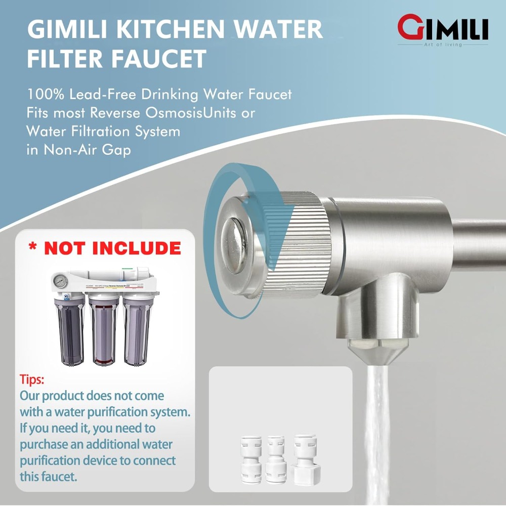 3-in-1 Pull-Down Kitchen Fauce - Commercial Kitchen Water Filter のレビューと価格