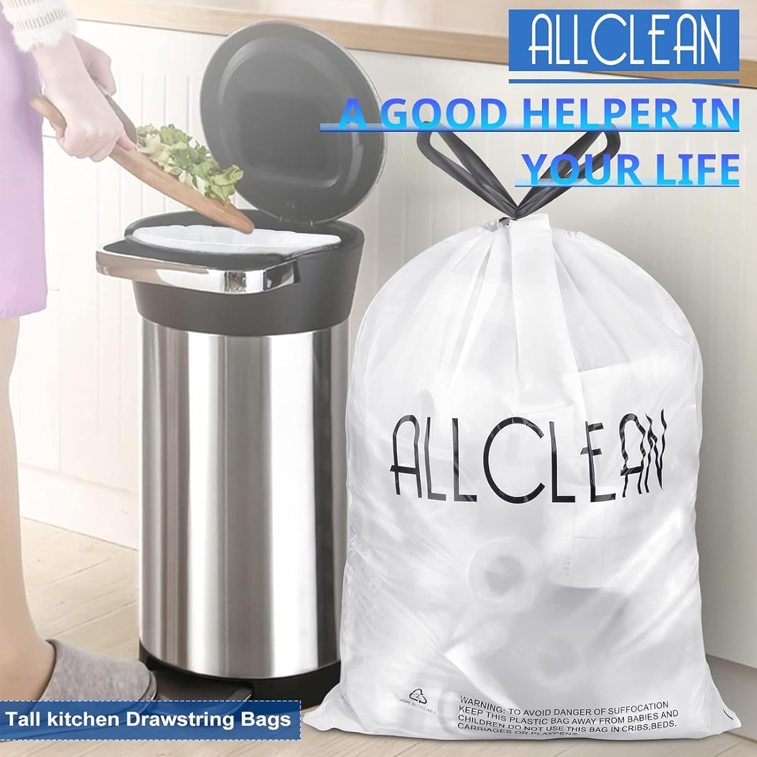 Tall Kitchen Trash Bags 13-15  - Commercial Kitchen Images のレビューと価格