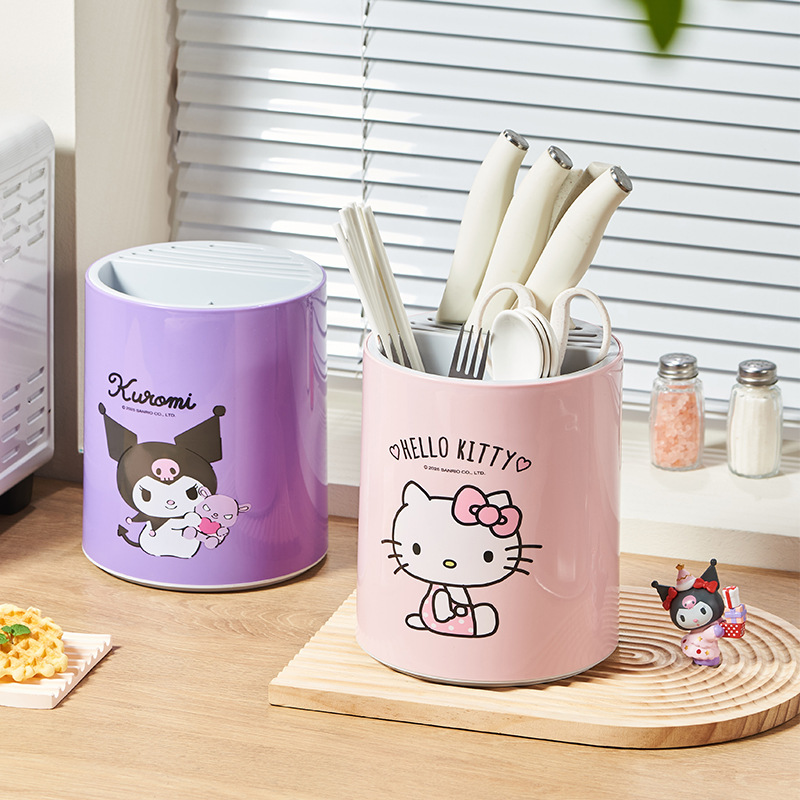 Cartoon Hello kittykuromiCinna - Commercial Kitchen Knife Holder のレビューと価格