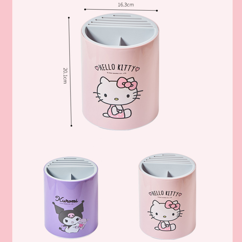 Cartoon Hello kittykuromiCinna - Commercial Kitchen Knife Holder のレビューと価格