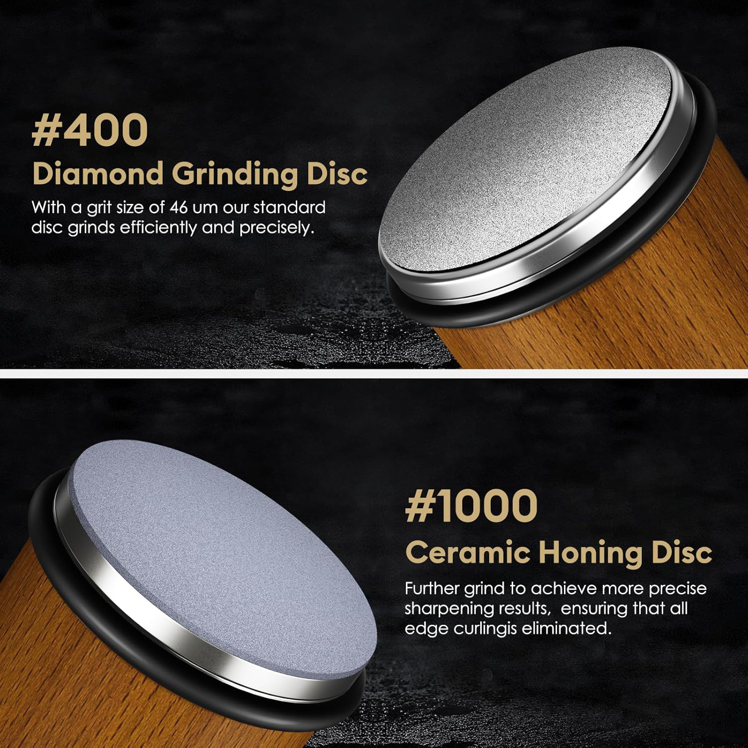 Rolling Knife Sharpener Magnet - Commercial Kitchen Knife Holder のレビューと価格