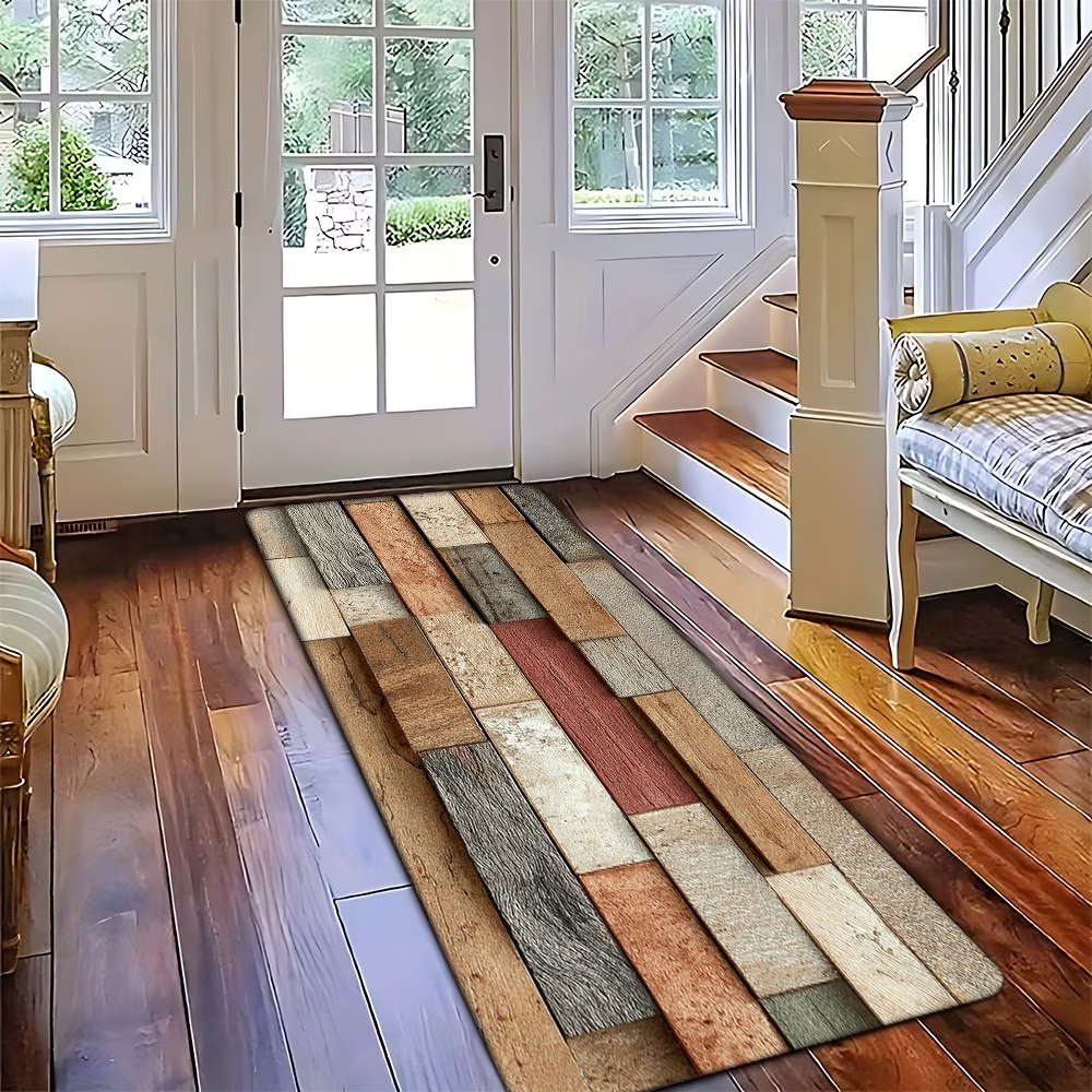 2D Wood Tile Pattern Runner Ru - Commercial Kitchen Tile のレビューと価格