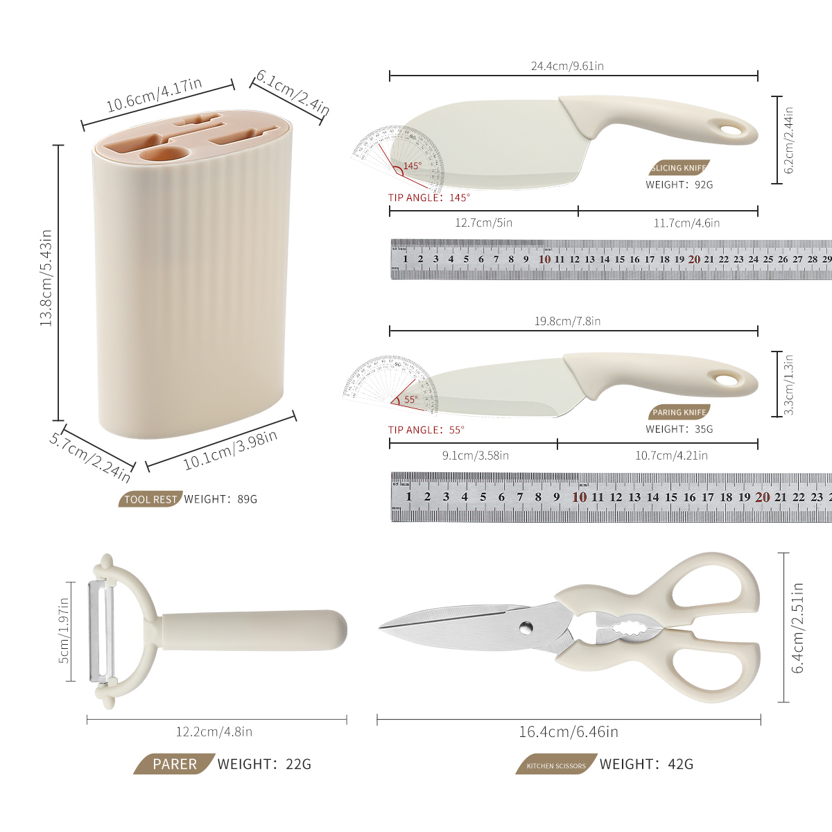 Stainless Steel Kitchen Knife  - Commercial Kitchen Knife Holder のレビューと価格