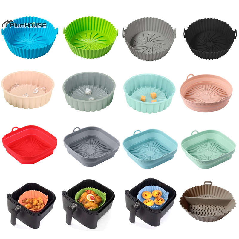 1Pcs Silicone Air Fryer Oven B - Commercial Kitchen Cooking のレビューと価格