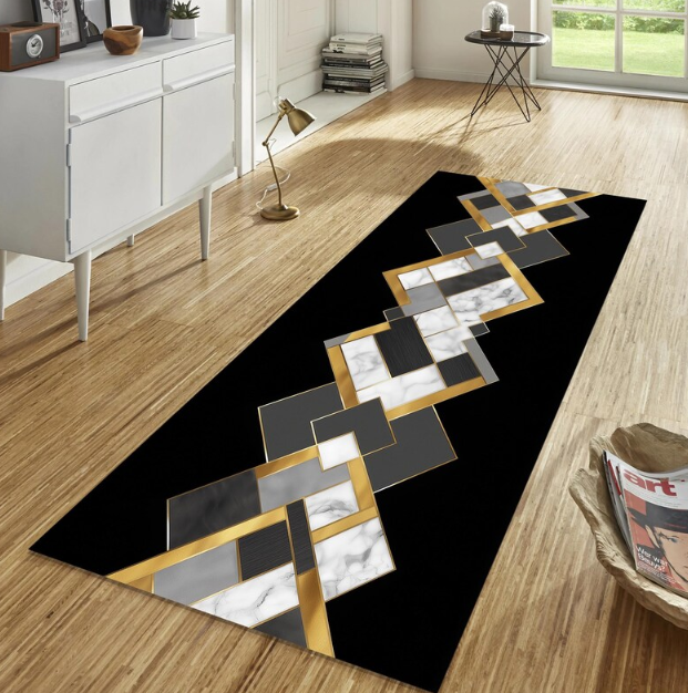 Checkerboard Vinyl Runner Rug  - Commercial Kitchen Tile のレビューと価格