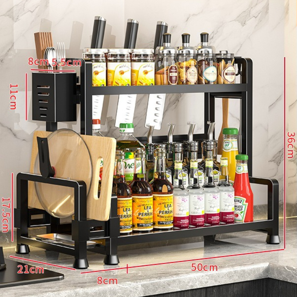 Kitchen Countertop Organizer R - Commercial Kitchen Knife Holder のレビューと価格