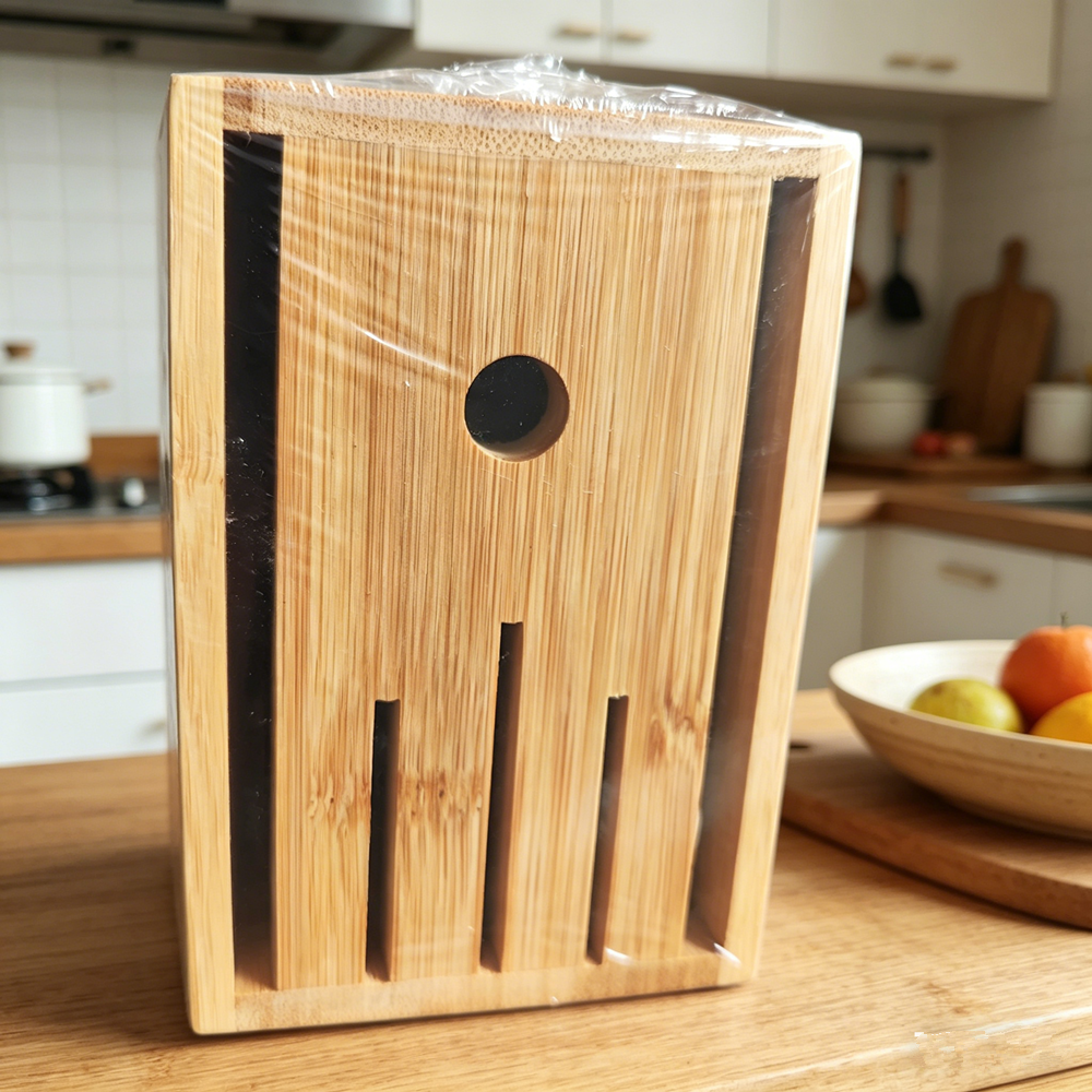 Wooden Knife holder Kitchen To - Commercial Kitchen Knife Holder のレビューと価格