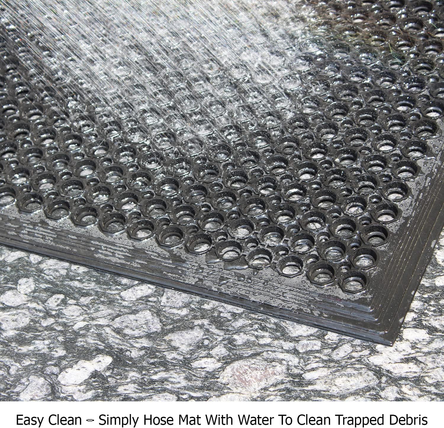Rubber Doormat - 2 Pack Non Sl - Commercial Kitchen Mats Anti Fatigue のレビューと価格