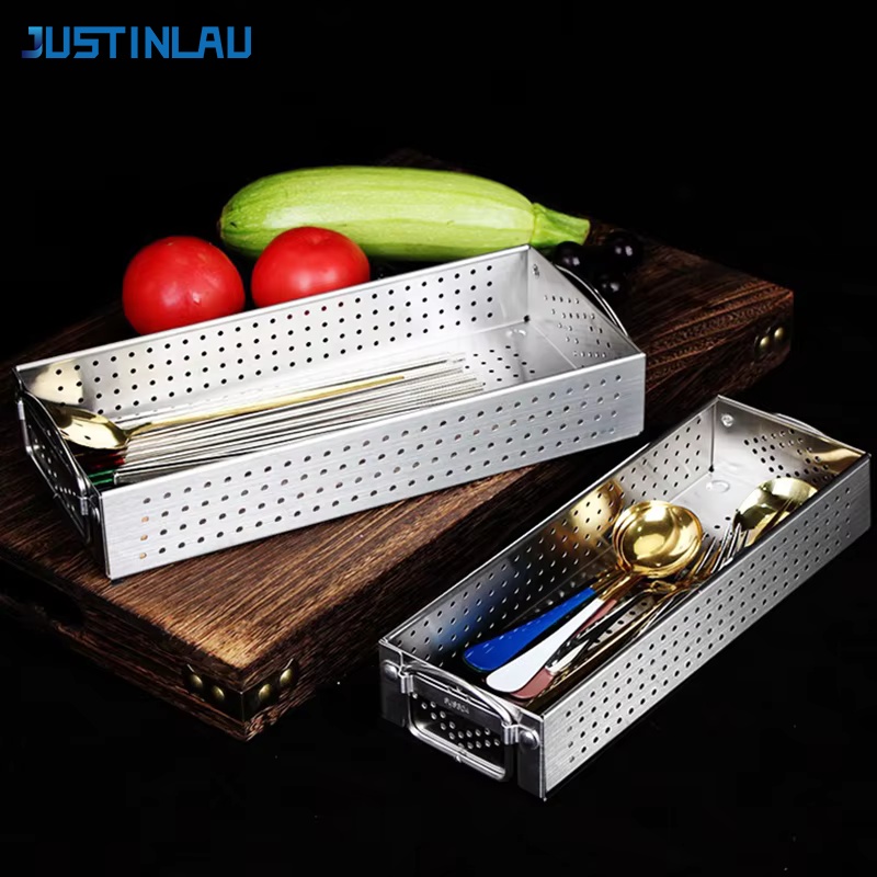 JUSTINLAU Stainless Steel Cutl - Commercial Kitchen Knife Holder のレビューと価格
