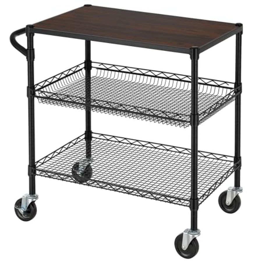3 Tier Heavy Duty Commercial G - Commercial Kitchen On Wheels のレビューと価格