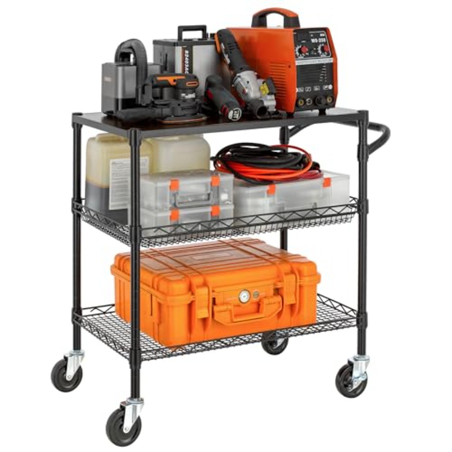 3 Tier Heavy Duty Commercial G - Commercial Kitchen On Wheels のレビューと価格