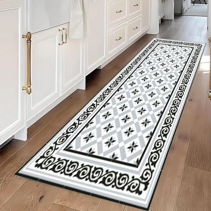 Blue and Grey Geometric Tile P - Commercial Kitchen Tile のレビューと価格