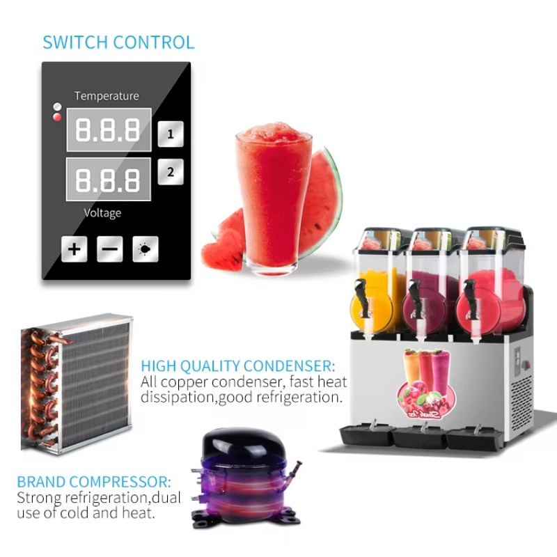 Automatic Commercial Slushy Ma - Slushy Machine のレビューと価格